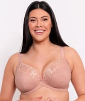 Curvy Kate Centre Stage Full Plunge Bra - Latte Bras