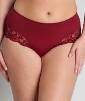 Fayreform Lace Perfect Midi Brief - Biking Red Knickers 