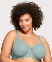Glamorise Lace Comfort WonderWire Bra - Jade Bras