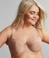 Sculptresse Esme Underwired Balconnet Bra - Mocha Animal Bras