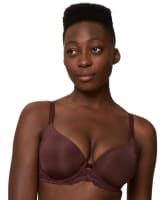 Triumph Amourette Charm Underwired Padded Bra - Decadent Chocolate Bras 