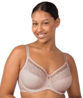 Triumph Sheer Underwired Bra - Nude Pink Bras 