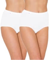 Triumph Sloggi Maxi Brief 2 Pack - White Knickers 12 