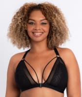 Curvy Kate Front and Centre Bralette - Black Bras