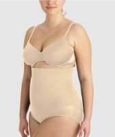 Miraclesuit Adjustable Fit-Plus High Waist Brief - Nude Shapewear 