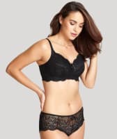 Panache Andorra Wire-free Full Cup Bra - Black Bras 