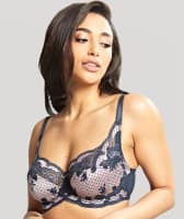 Panache Clara Full Cup Underwired Bra - Navy Pearl Bras
