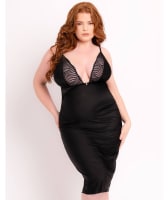 Scantilly After Hours Slip Dress - Black Dress 