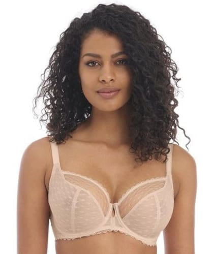 Freya Signature Underwire Plunge Bra - Natural Beige Bra 