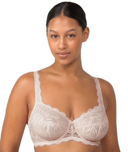 Triumph Essential Lace Balconette Bra - Nude Pink Bras 