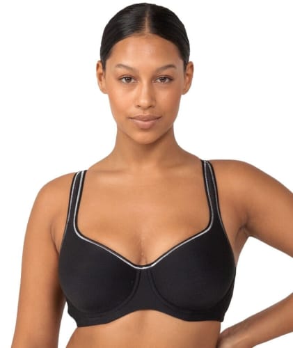 Triumph Triaction Racerback Sports Bra - Black Bras 