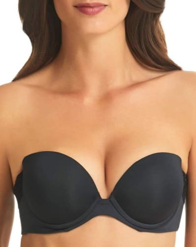 Finelines Refined Superboost Strapless Bra - Black Bras 