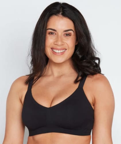 Bendon Comfit Collection Wire-free Bra - Black Bras 