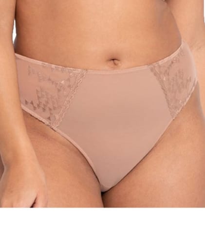Curvy Kate Centre Stage Deep Thong - Latte Knickers 