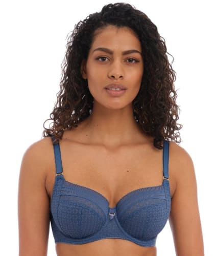 Freya Viva Underwired Side Support Bra - Vintage Denim Bras 