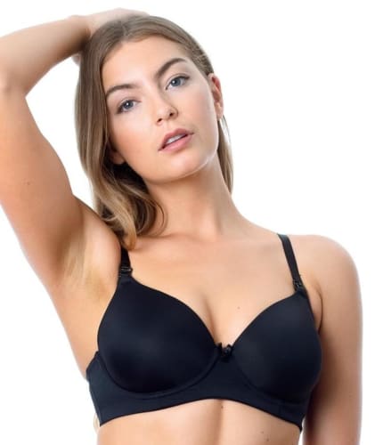 Hotmilk Forever Yours Maternity & Nursing Bra - Black Bras 