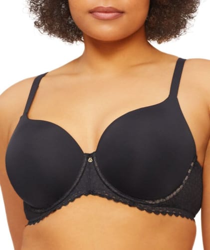 Nancy Ganz Revive Ava Lace Full Coverage Contour Bra - Black Bras 