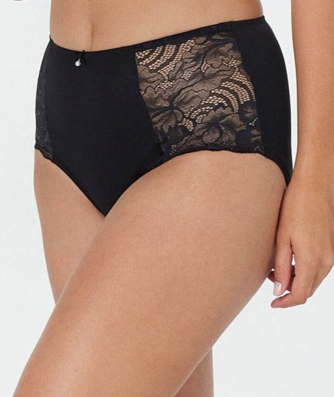 Bendon Embrace Full Brief - Black Knickers