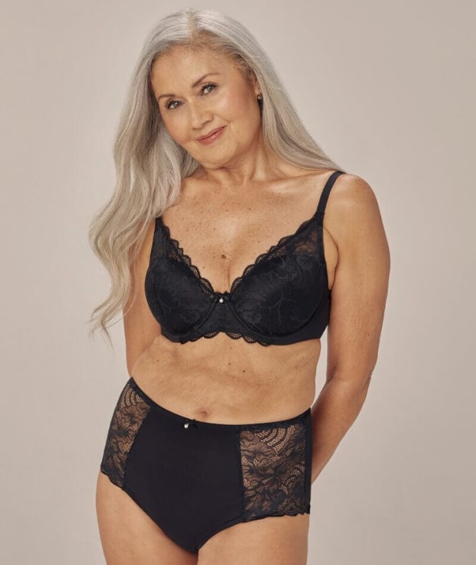Bendon Embrace Full Coverage Contour Bra - Black Bras