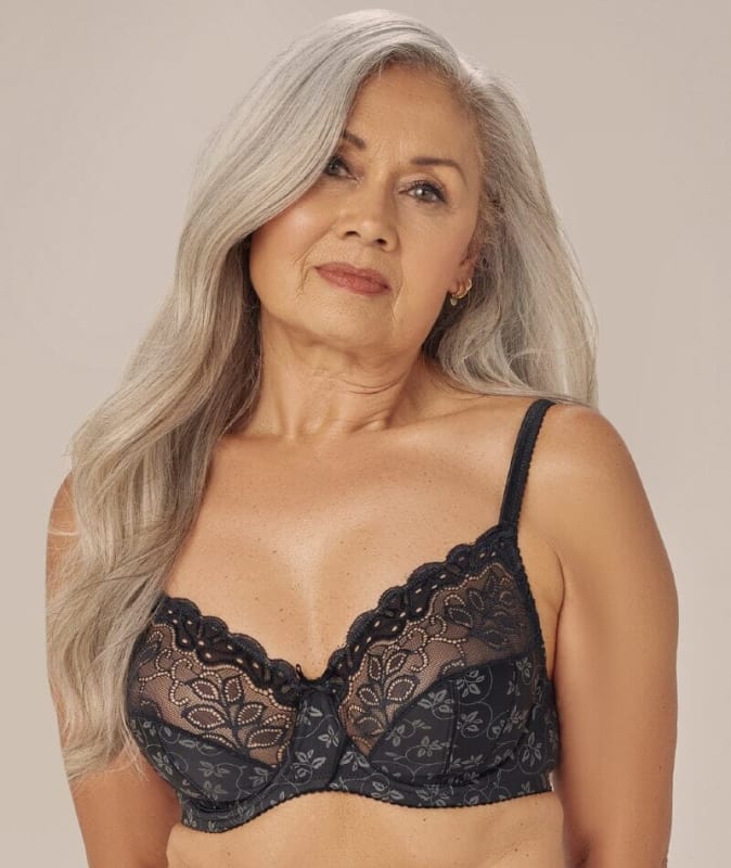 Bendon Yvette Underwire Bra - Black Bras