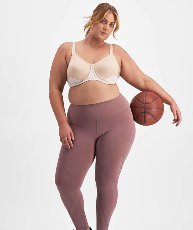 Berlei Electrify Underwire Sports Bra - Nudeglow Bras