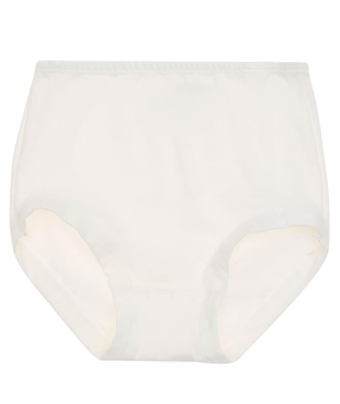 Bonds Cottontails Full Brief With Lycra - White Knickers