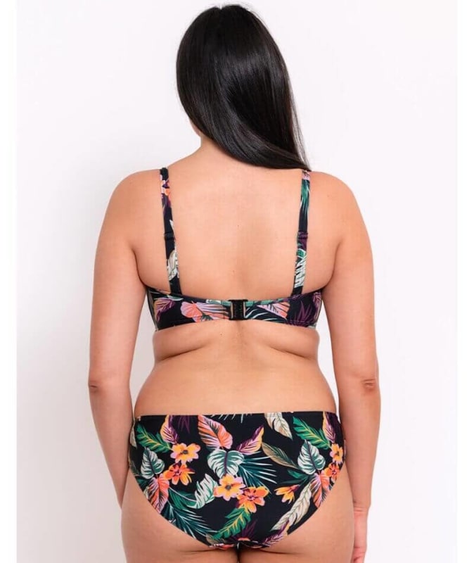 Curvy Kate Cuba Libre Bandeau Bikini Top - Print Mix Swim