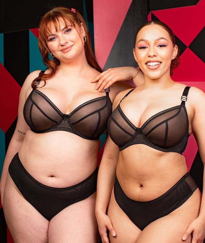 Curvy Kate Lifestyle Plunge Bra - Black Bras