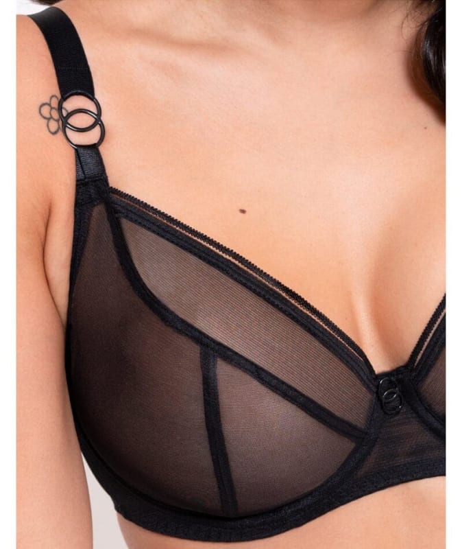 Curvy Kate Lifestyle Plunge Bra - Black Bras 
