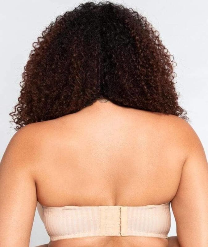 Curvy Kate Luxe Strapless Bra 2 Pack - Biscotti/Black Bras