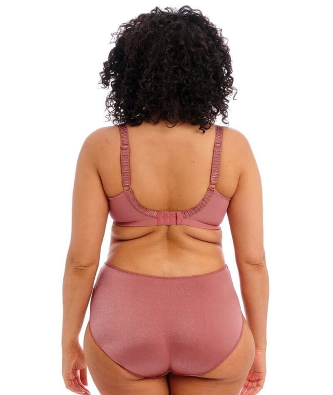 Elomi Cate Underwired Full Cup Banded Bra - Rosewood Bras
