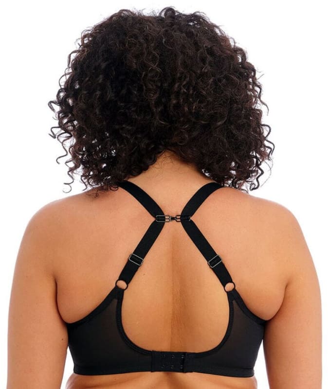 Elomi Matilda Underwired Plunge Bra - Black Bras