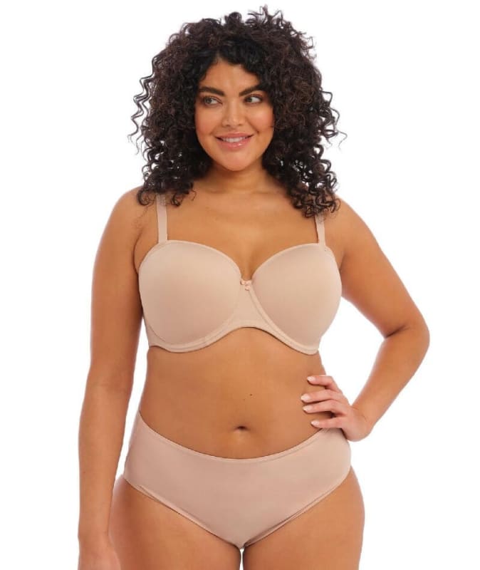 Elomi Smooth Underwired Moulded Strapless Bra - Sahara Bras 
