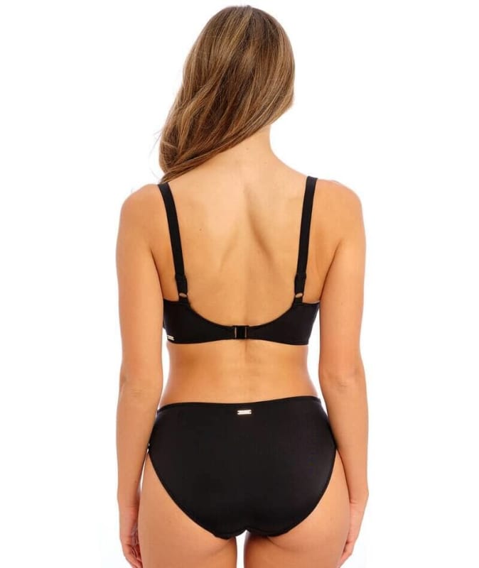 Fantasie Swim East Hampton Mid Rise Bikini Brief - Black Swim 