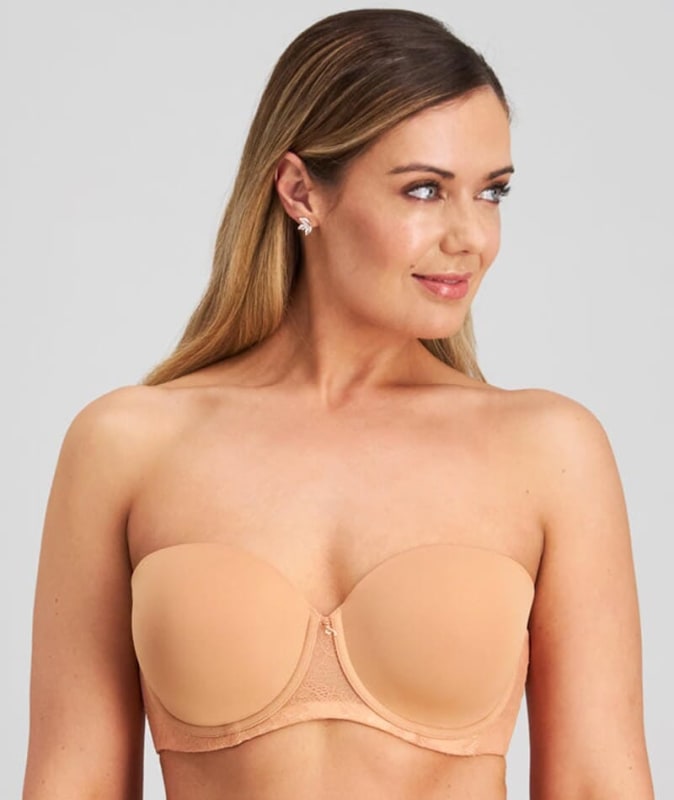 Fayreform Magic Makeover Strapless Bra - Cork/Scallop Shell Bras