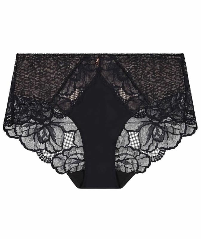 Fayreform Midnight Express Full Brief - Black Knickers