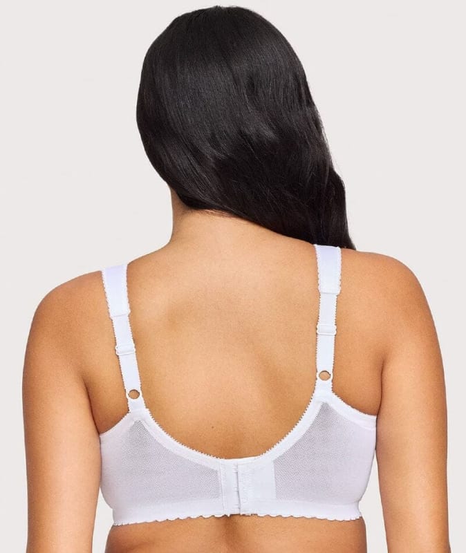 Glamorise Magiclift Original Wire-Free Support Bra - White Bras