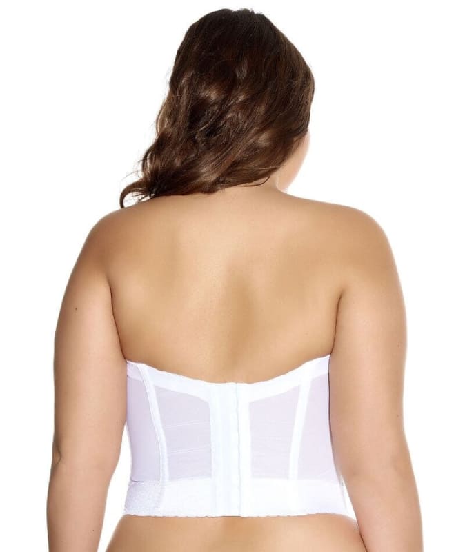 Goddess Lace Bridal Bustier - White Bras