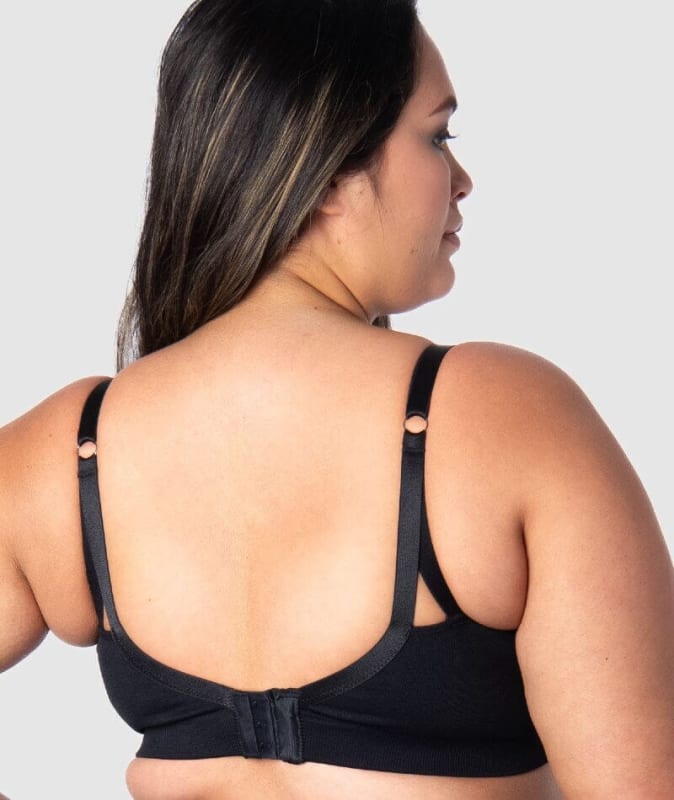 Hotmilk My Necessity Full Cup Maternity & Nursing Wire-free Bra - Black Bras