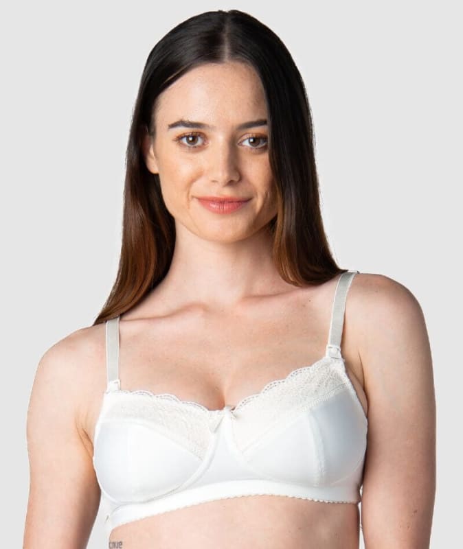 Hotmilk Show Off Nursing & Maternity Wire-free Bra - Ivory Bras
