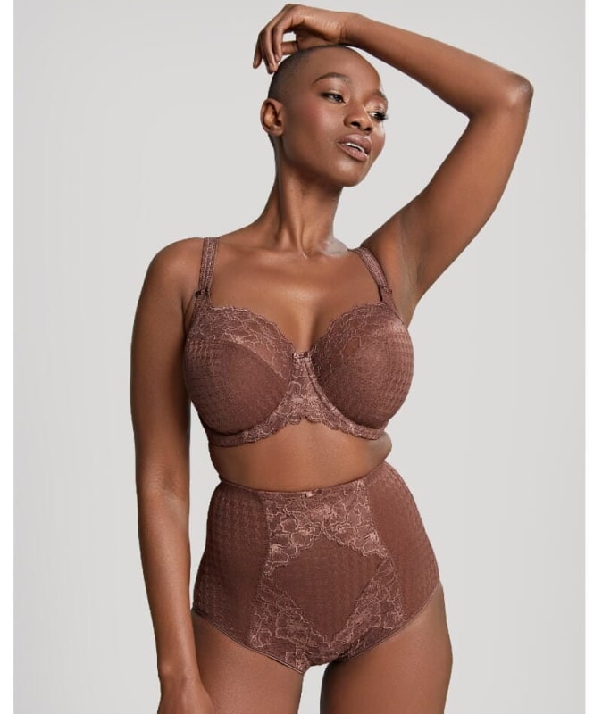 Panache Envy Full Cup Underwire Bra - Chestnut Bras