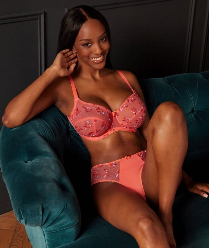 Panache Tango Balconnet Underwire Bra - Tropical Bras