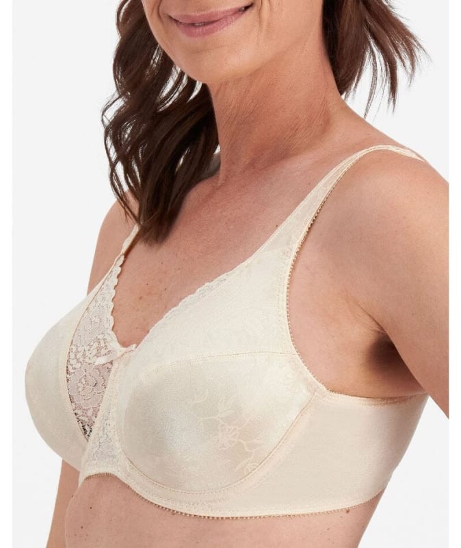 Playtex Secrets Floral Delustre Bra - Sandshell Bras 