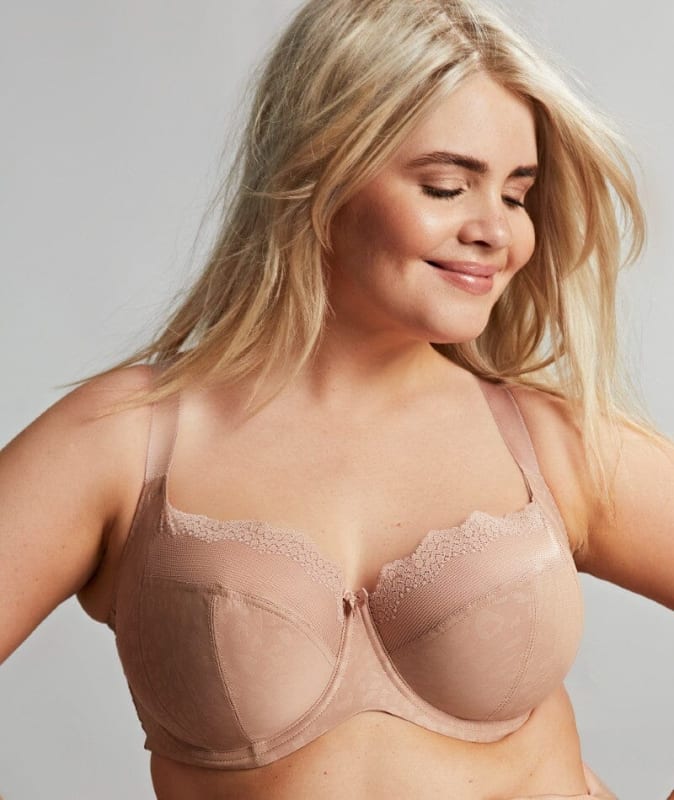 Sculptresse Esme Underwired Balconnet Bra - Mocha Animal Bras