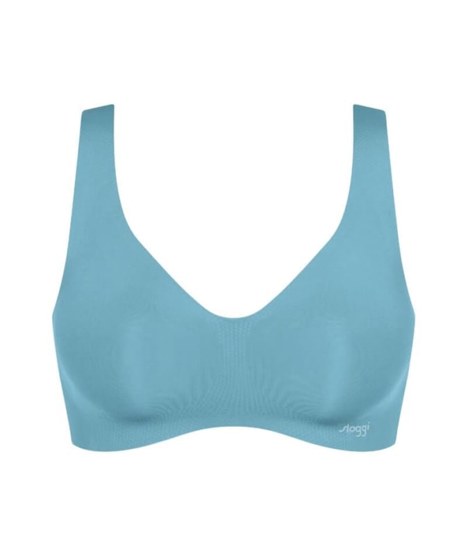 Sloggi ZERO Feel Wire-free Bralette - Blue Lake Bras 
