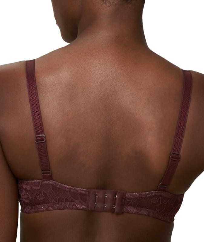 Triumph Amourette Charm Underwired Padded Bra - Decadent Chocolate Bras 