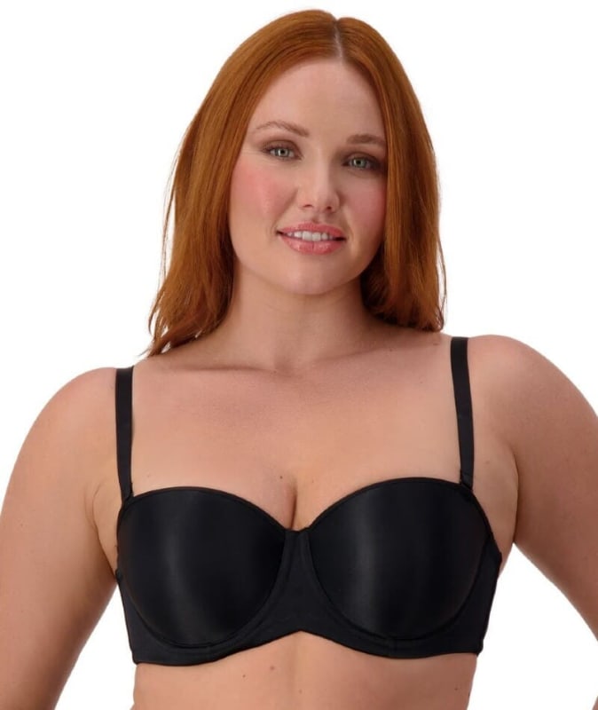 Triumph Beautiful Silhouette Strapless Convertible Bra - Black Bras