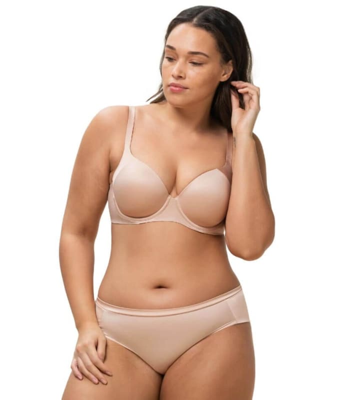 Triumph Body Make-up Soft Touch Padded Bra - Neutral Beige Bras