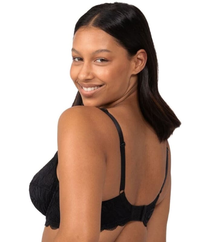Triumph Essential Lace Balconette Bra - Black Bras 