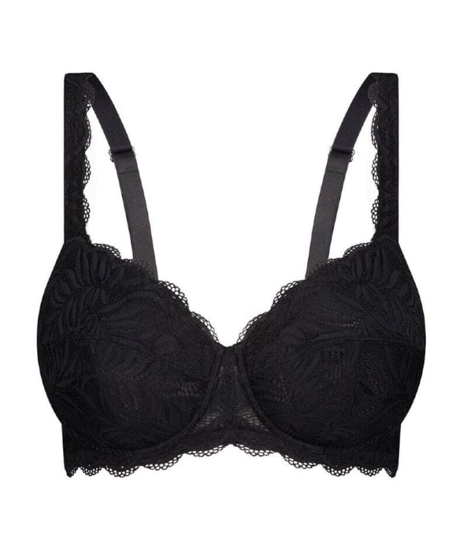 Triumph Essential Lace Balconette Bra - Black Bras